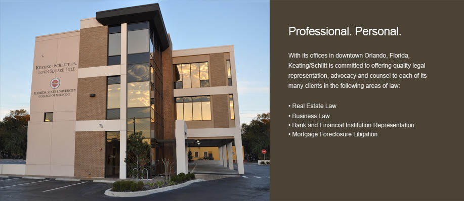 Keating Schlitt law office in Orlando Florida